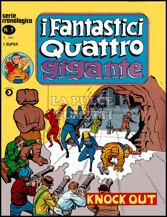 FANTASTICI QUATTRO GIGANTE #     7: KNOCK-OUT